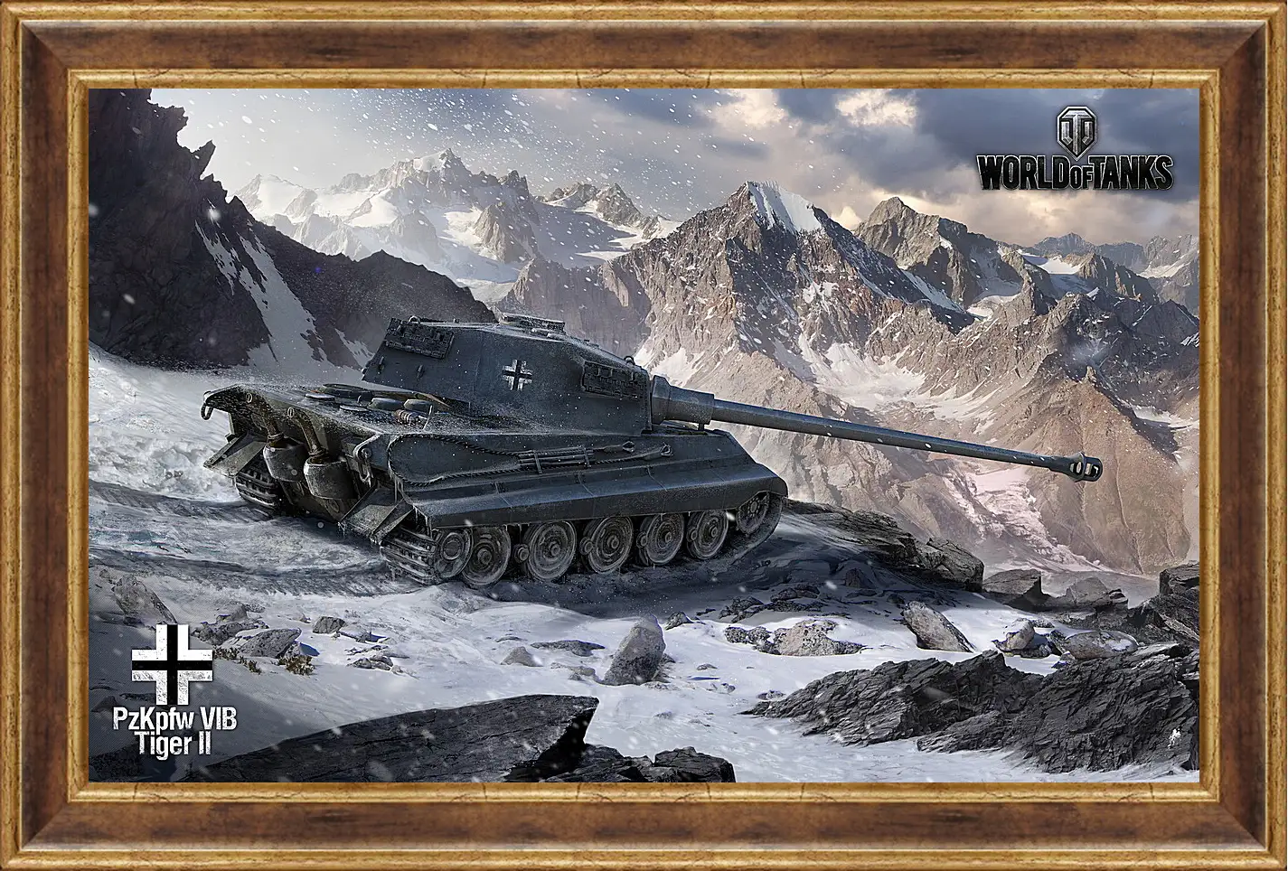 Картина в раме - World Of Tanks