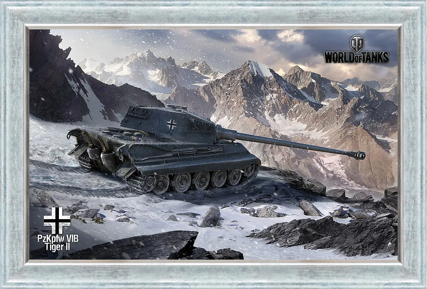 Картина в раме - World Of Tanks