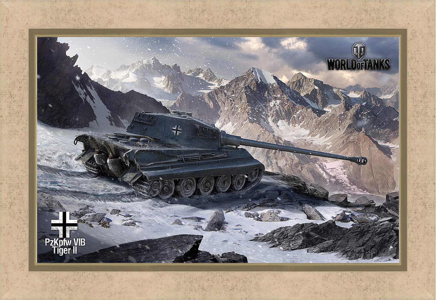 Картина в раме - World Of Tanks