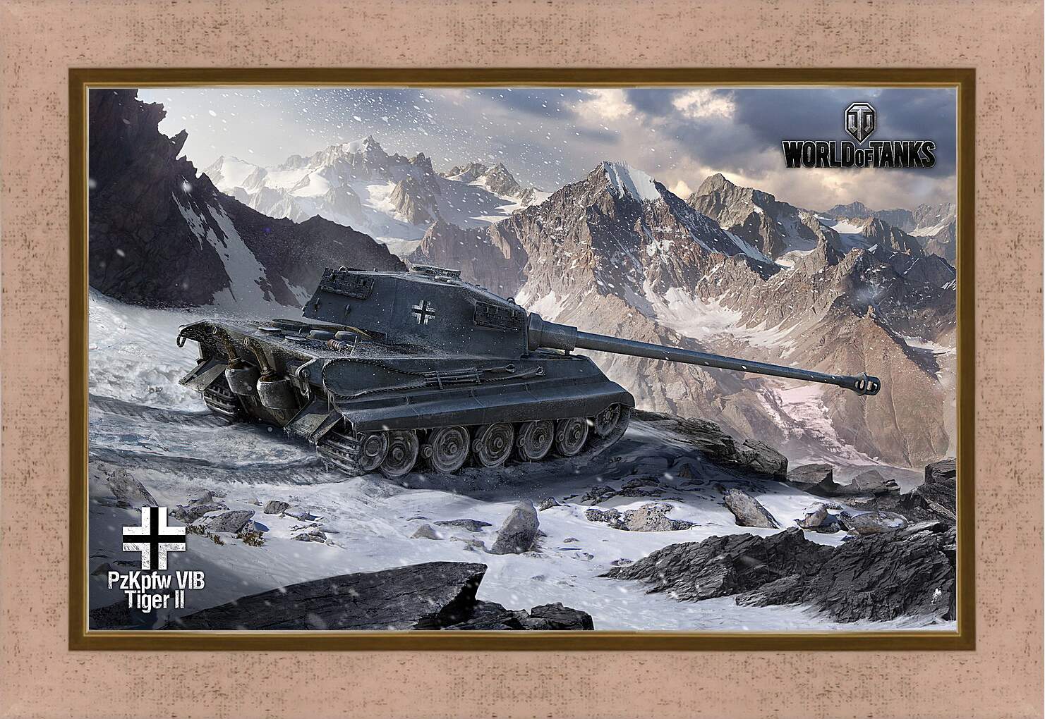 Картина в раме - World Of Tanks