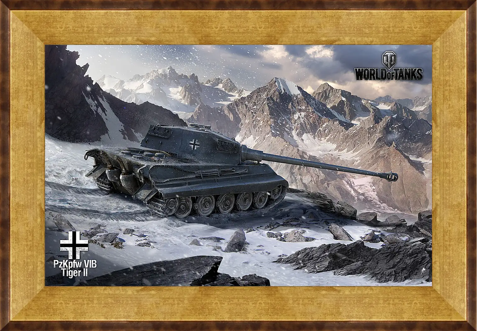 Картина в раме - World Of Tanks