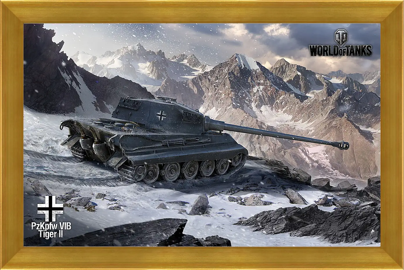 Картина в раме - World Of Tanks