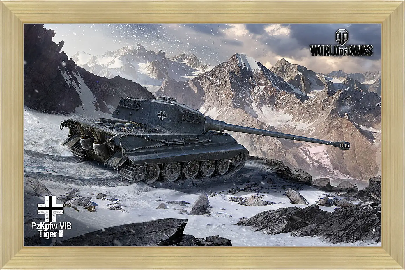 Картина в раме - World Of Tanks