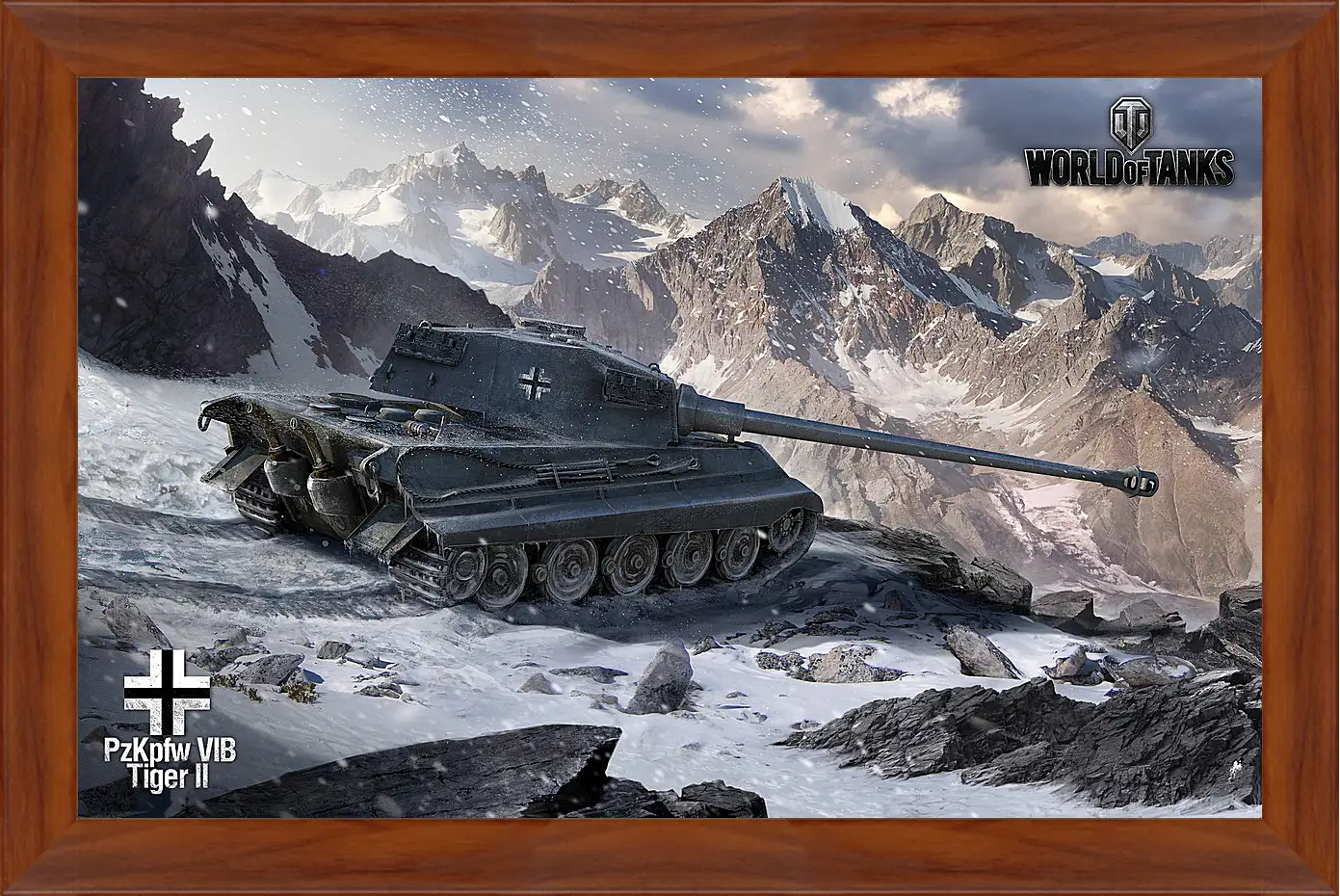 Картина в раме - World Of Tanks