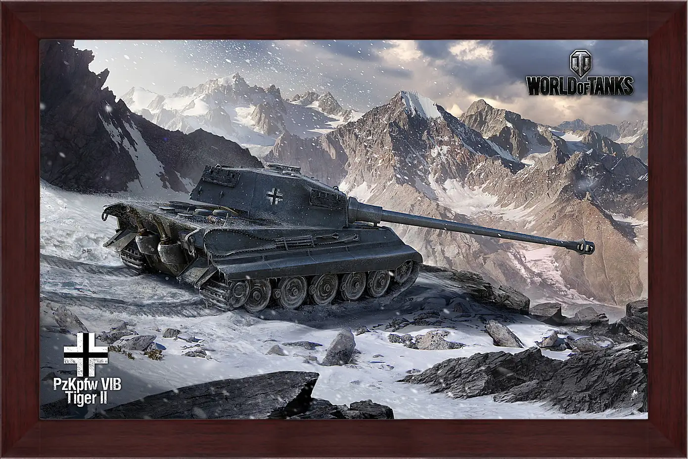 Картина в раме - World Of Tanks