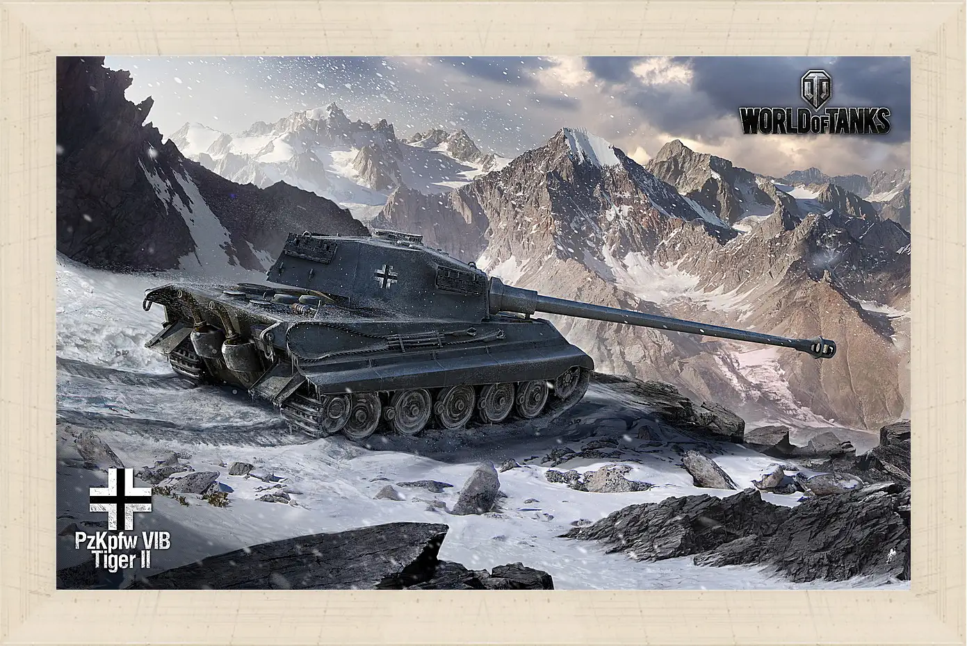 Картина в раме - World Of Tanks