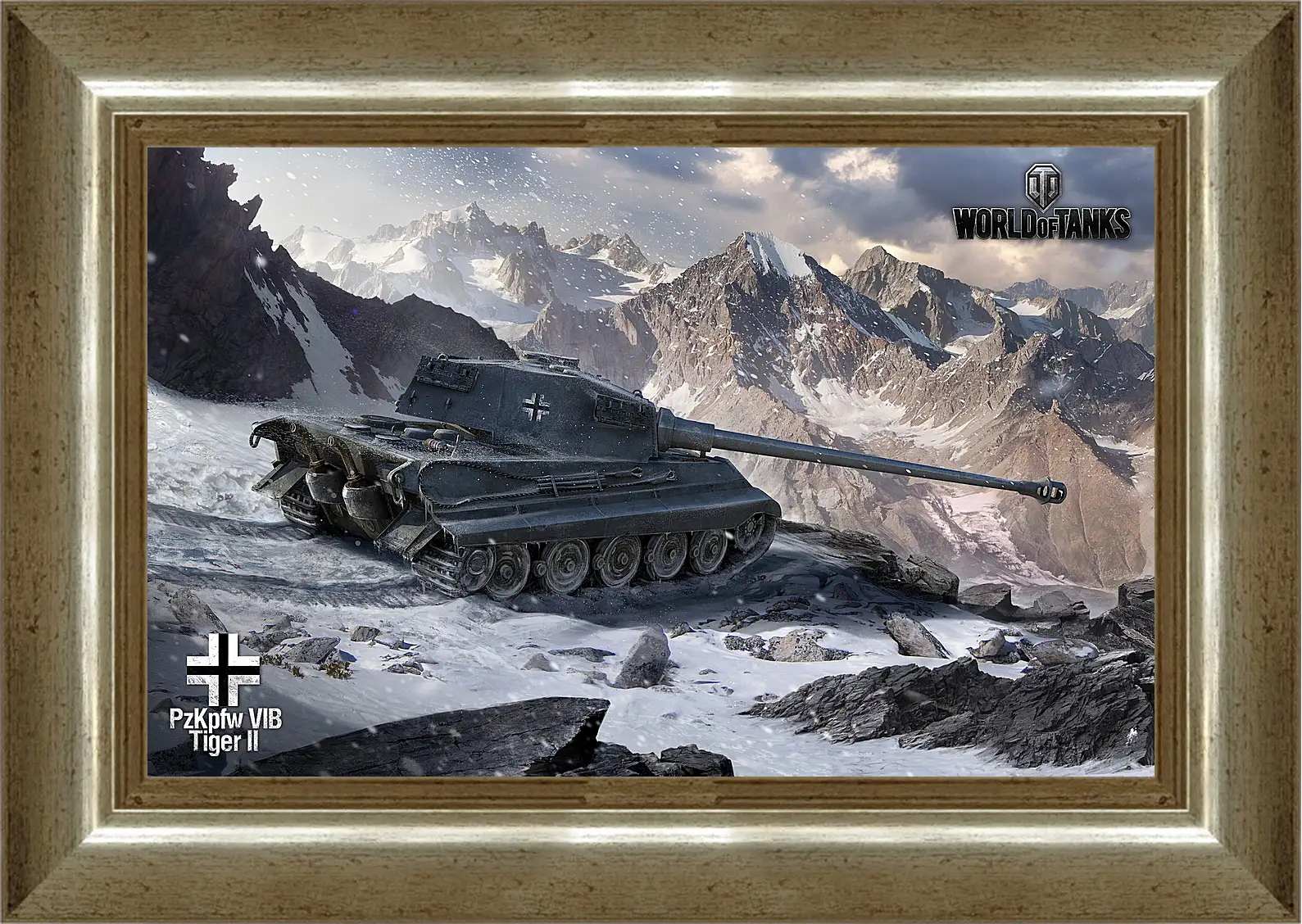 Картина в раме - World Of Tanks