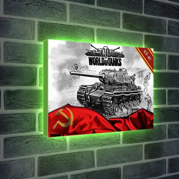 Лайтбокс световая панель - World Of Tanks