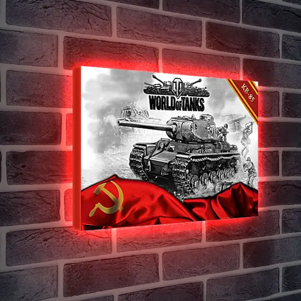 Лайтбокс световая панель - World Of Tanks