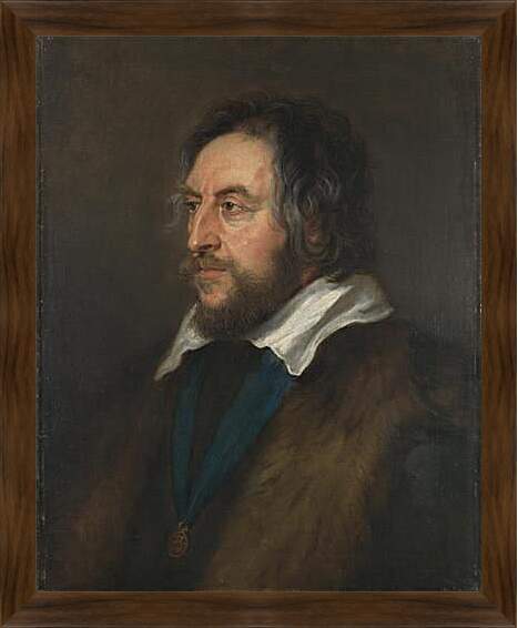 Картина в раме - Portrait of Thomas Howard, 2nd Earl of Arundel. Питер Пауль Рубенс