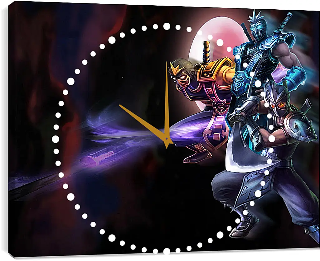 Часы картина - League Of Legends
