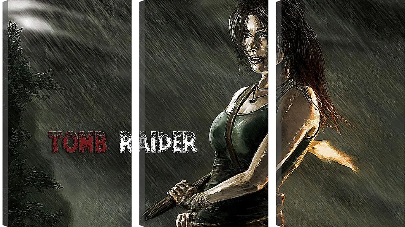 Модульная картина - Tomb Raider