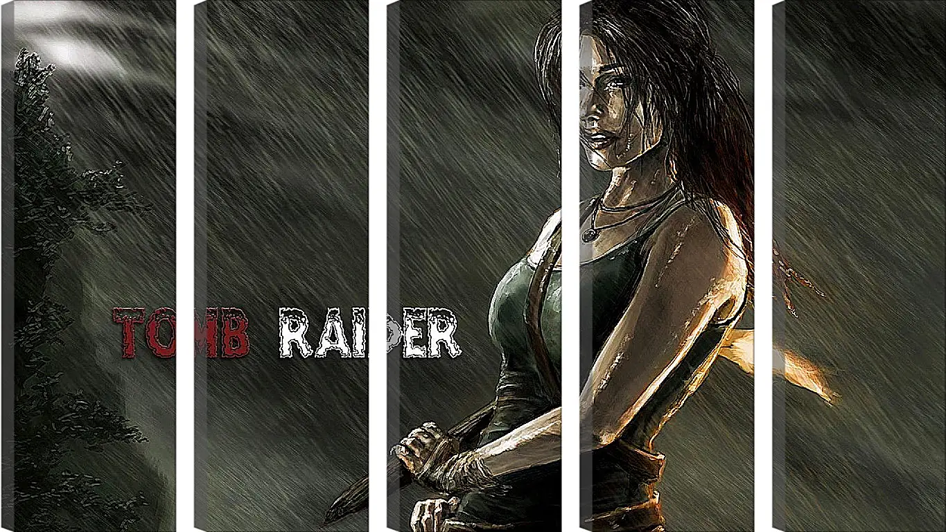 Модульная картина - Tomb Raider