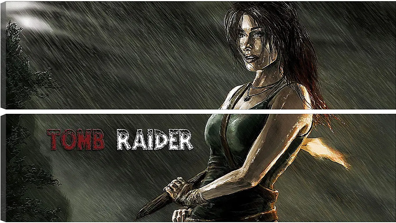 Модульная картина - Tomb Raider