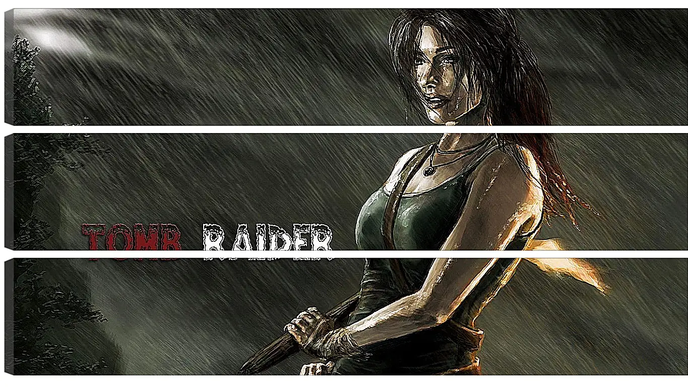 Модульная картина - Tomb Raider