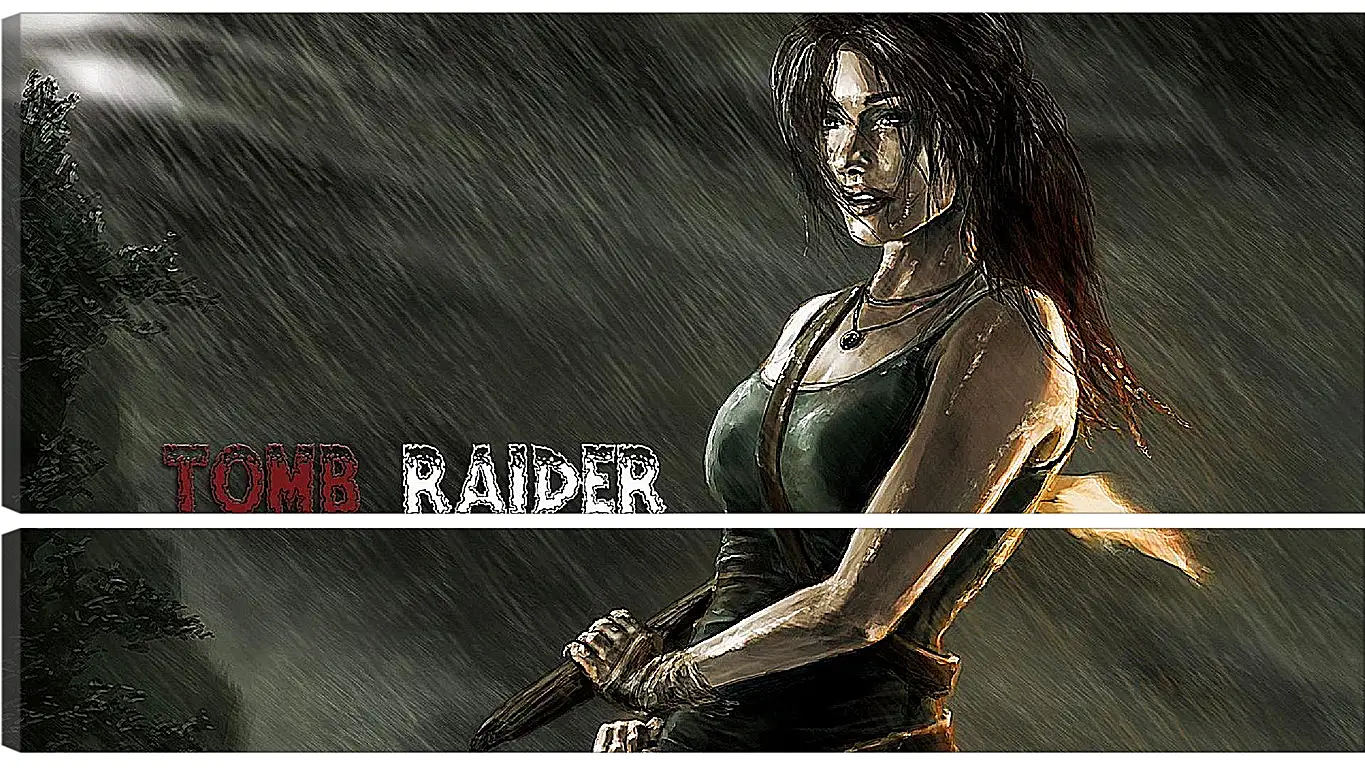 Модульная картина - Tomb Raider