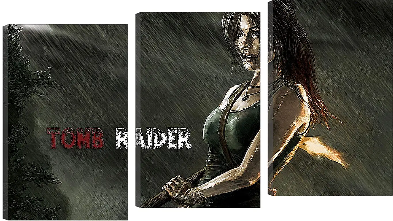 Модульная картина - Tomb Raider