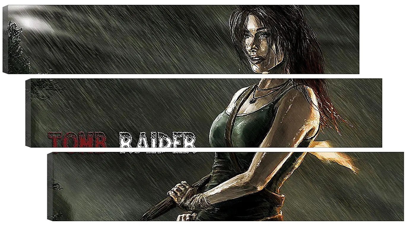 Модульная картина - Tomb Raider