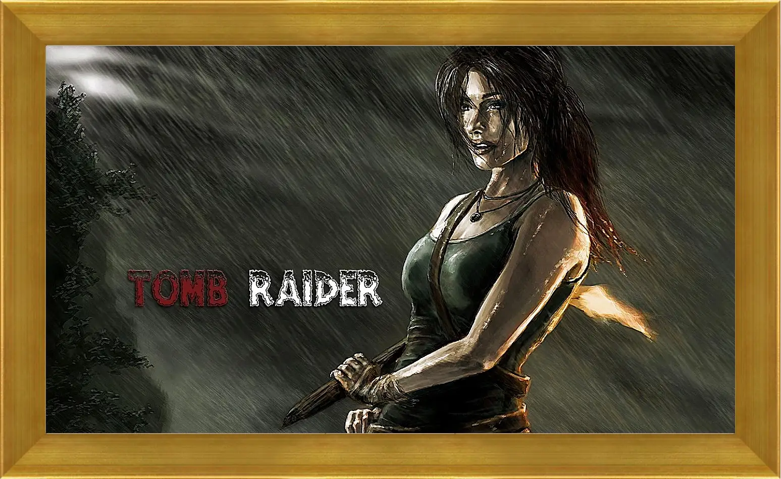 Картина в раме - Tomb Raider