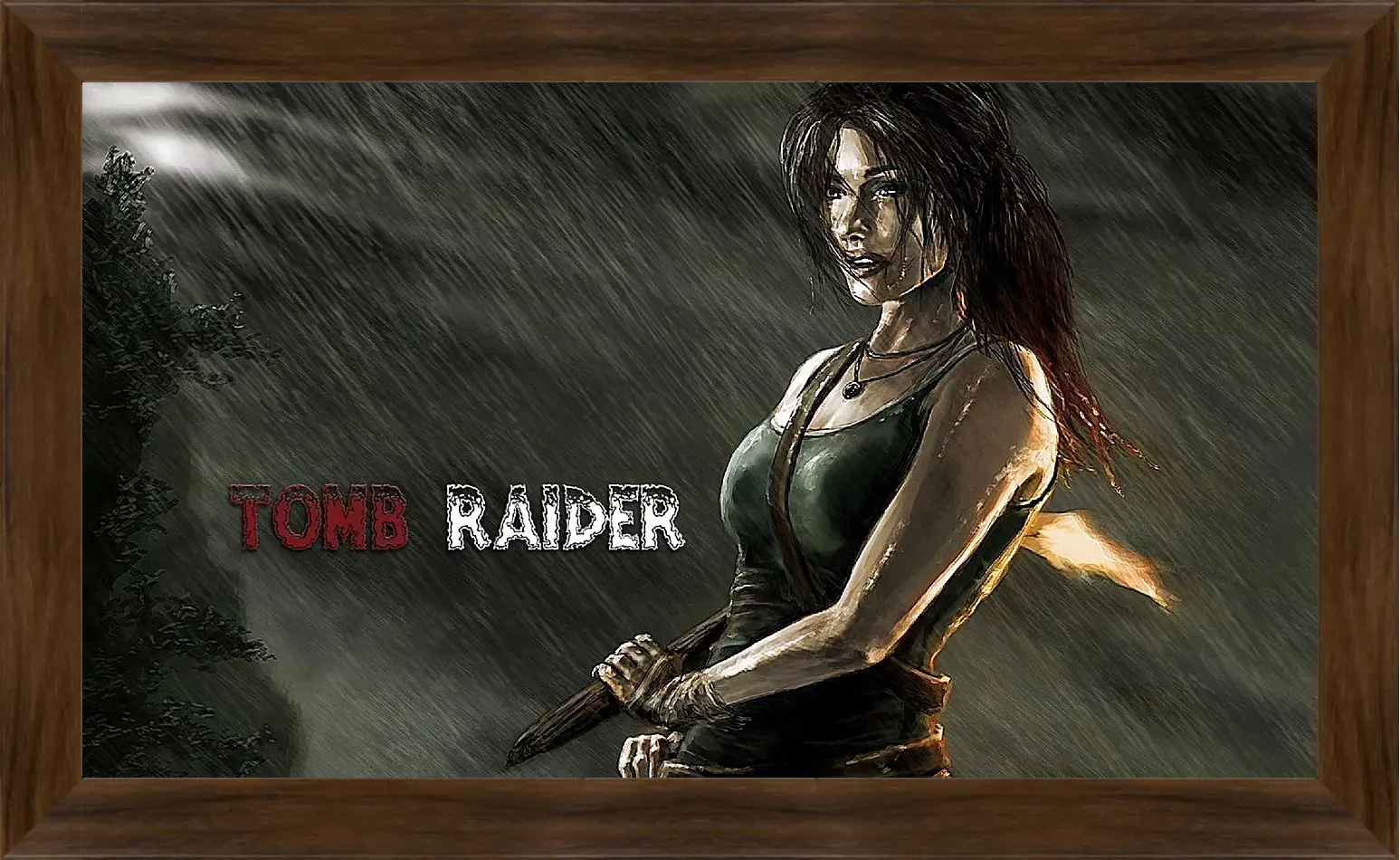 Картина в раме - Tomb Raider