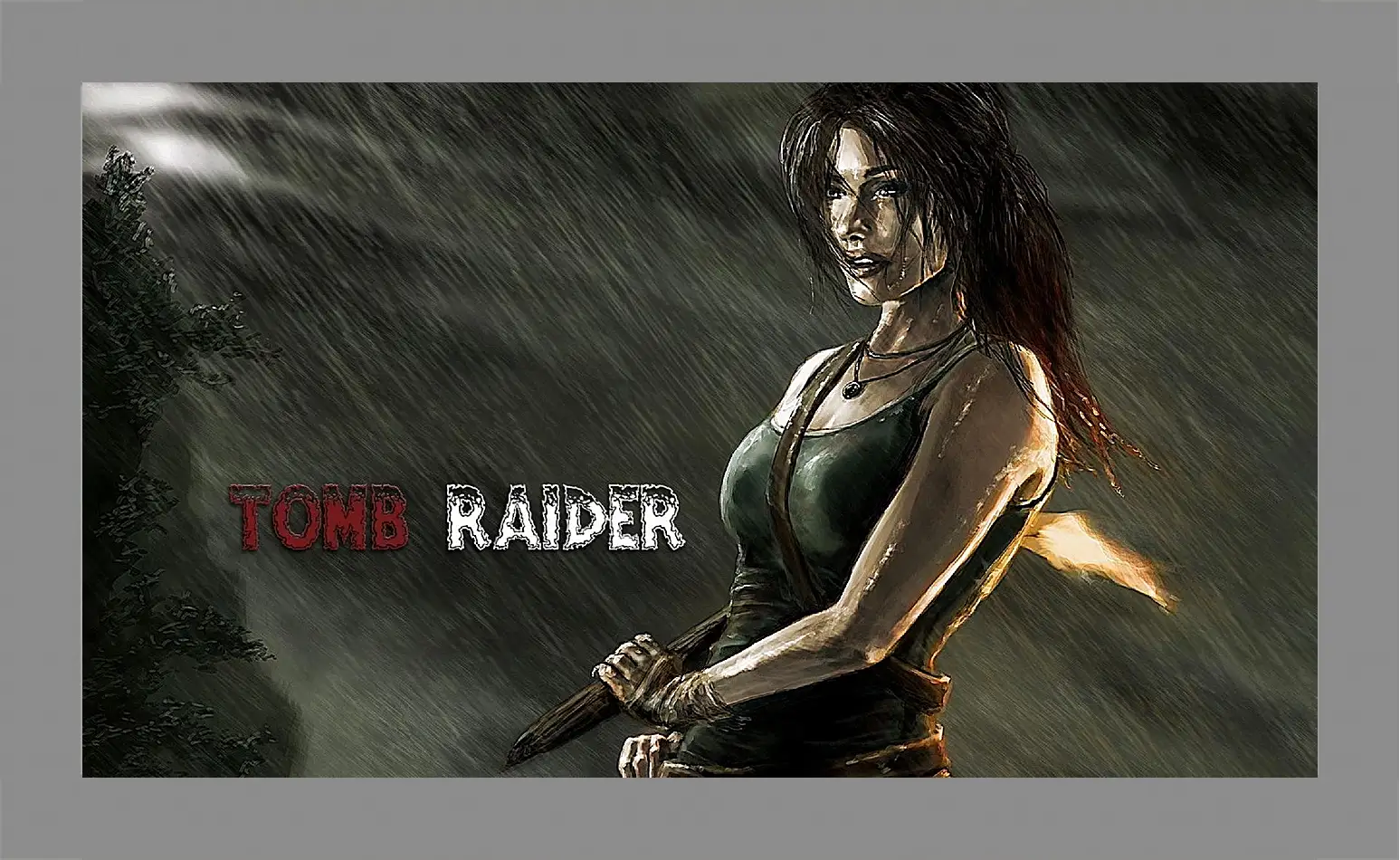 Картина в раме - Tomb Raider