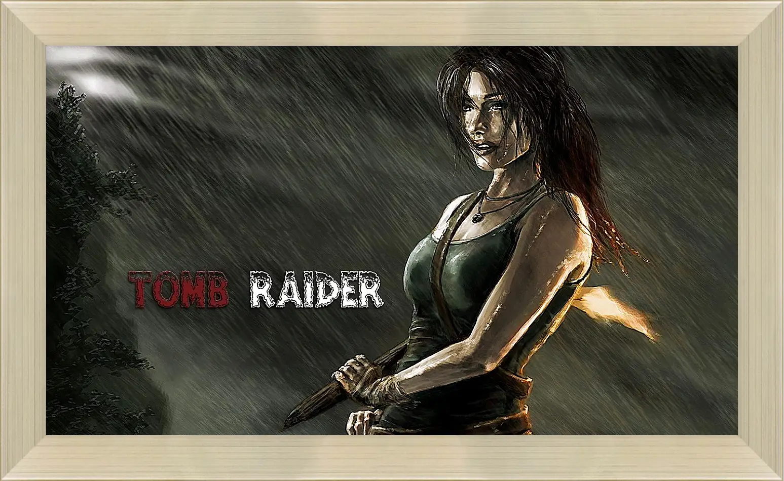 Картина в раме - Tomb Raider