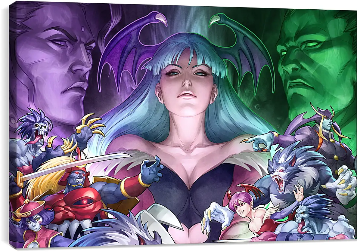 Постер и плакат - Darkstalkers
