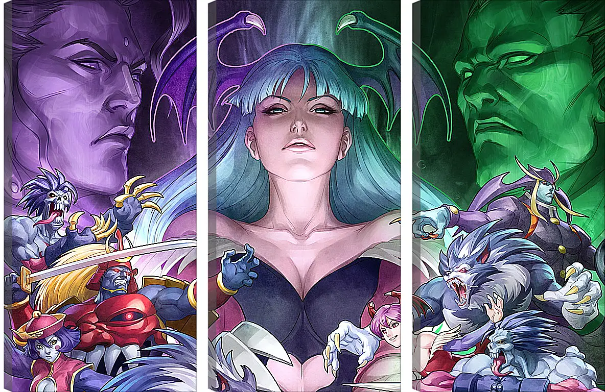 Модульная картина - Darkstalkers
