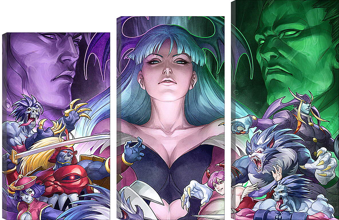 Модульная картина - Darkstalkers
