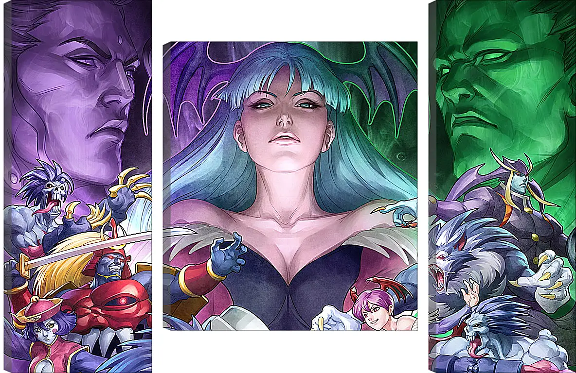 Модульная картина - Darkstalkers
