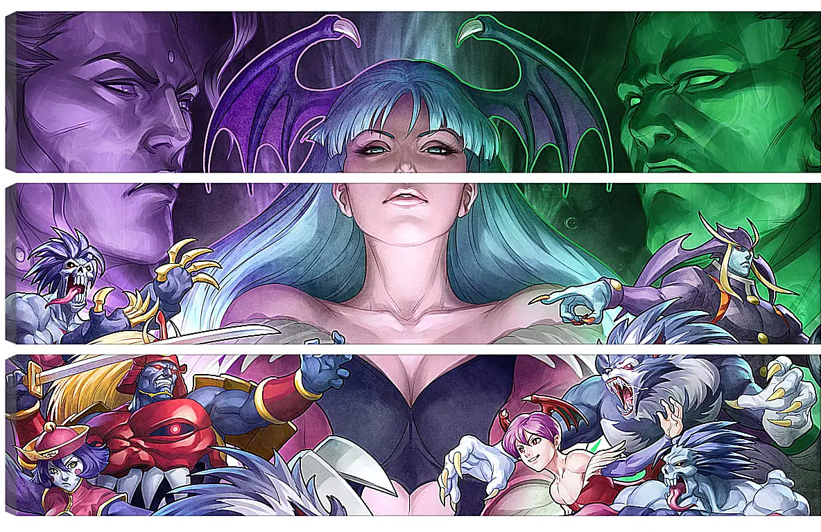 Модульная картина - Darkstalkers
