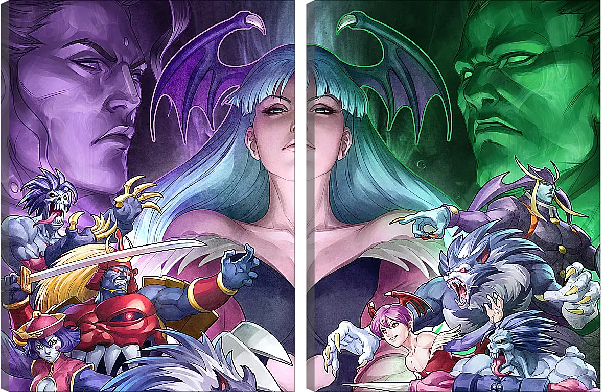 Модульная картина - Darkstalkers
