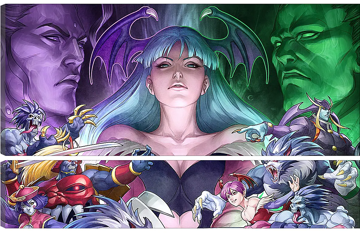 Модульная картина - Darkstalkers
