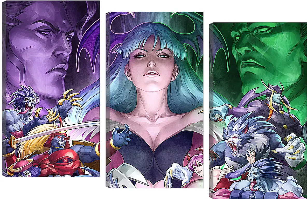 Модульная картина - Darkstalkers
