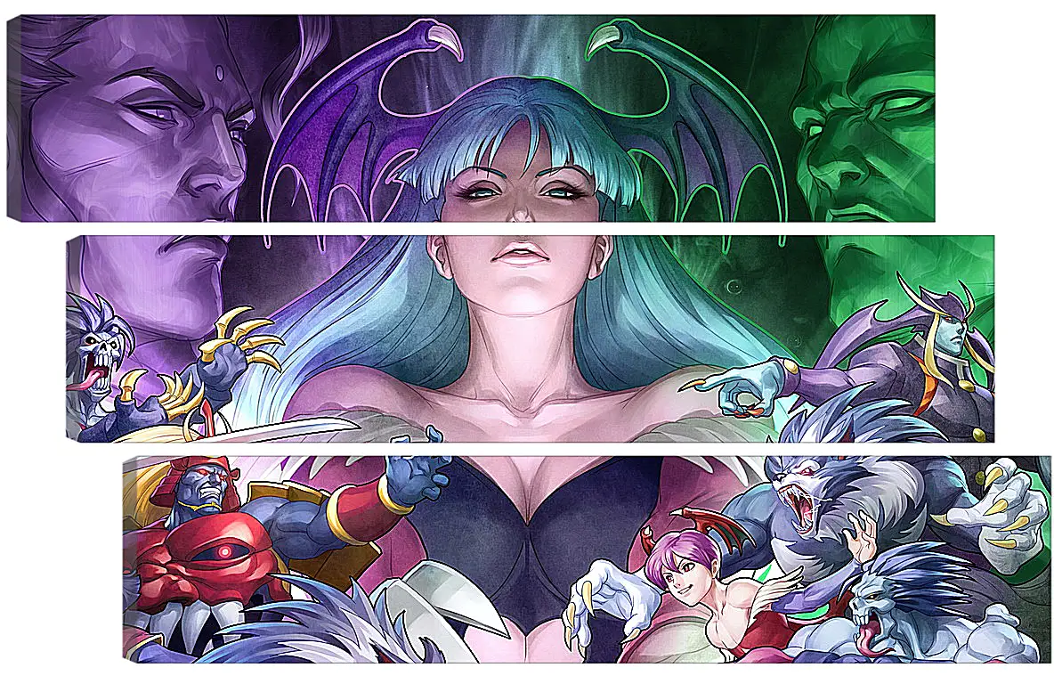 Модульная картина - Darkstalkers
