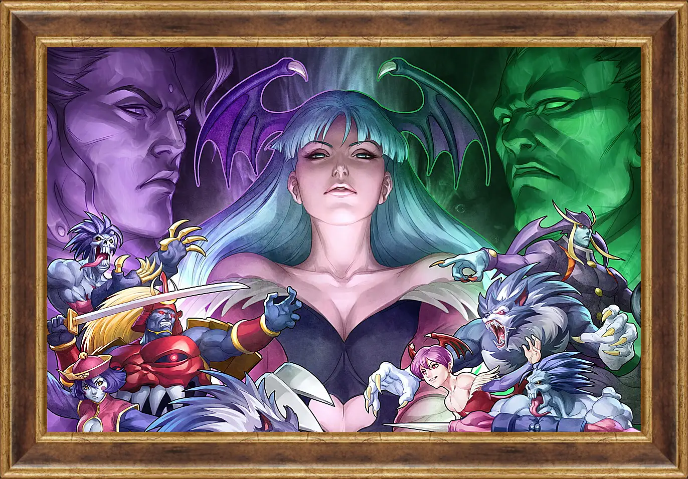 Картина в раме - Darkstalkers
