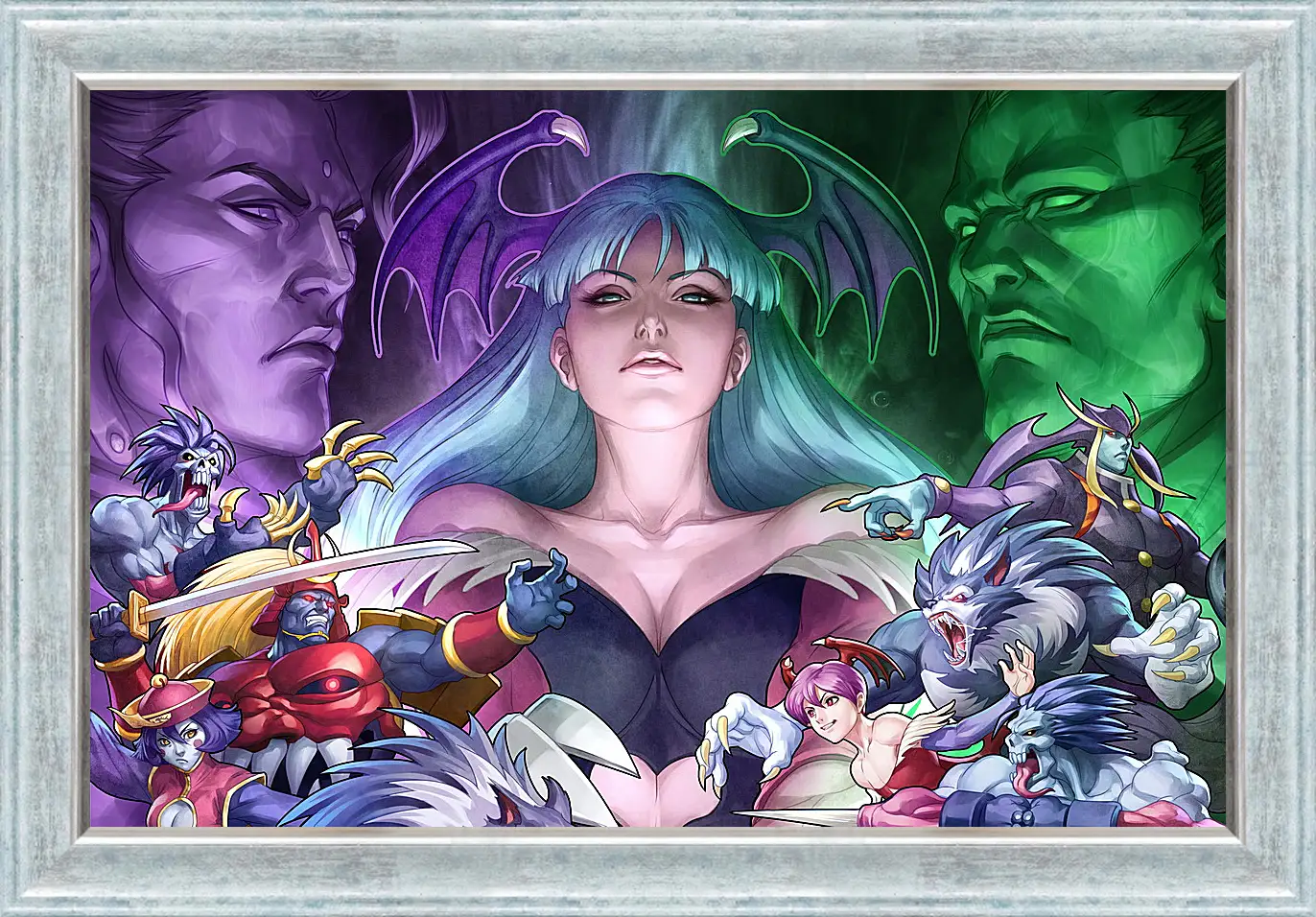 Картина в раме - Darkstalkers
