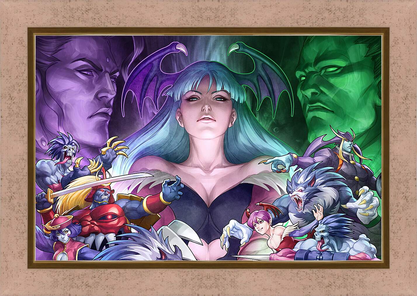 Картина в раме - Darkstalkers
