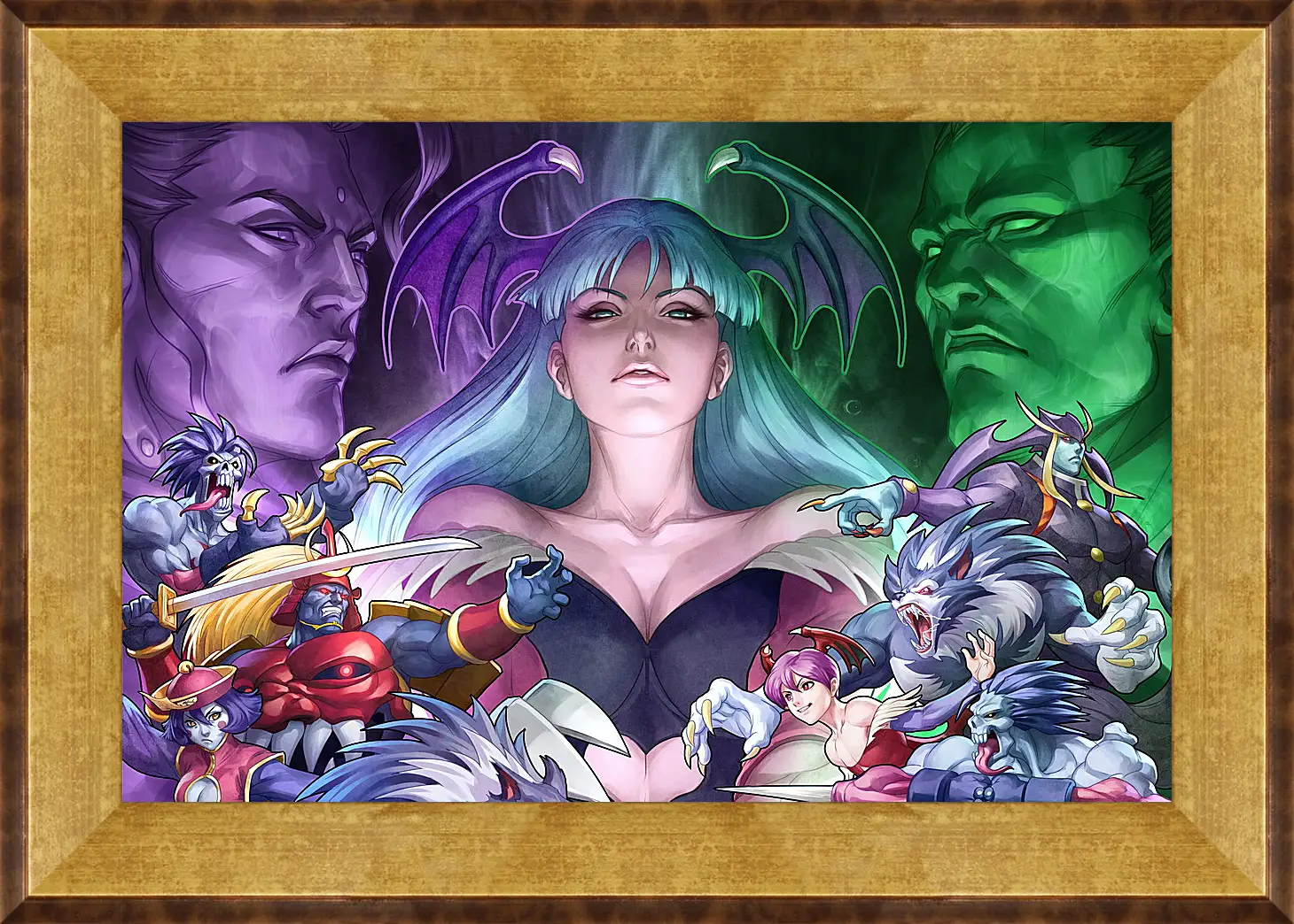 Картина в раме - Darkstalkers
