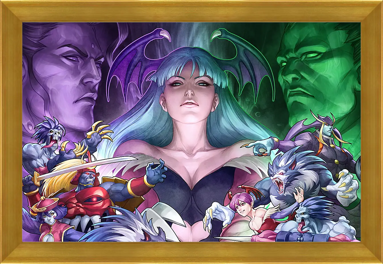 Картина в раме - Darkstalkers
