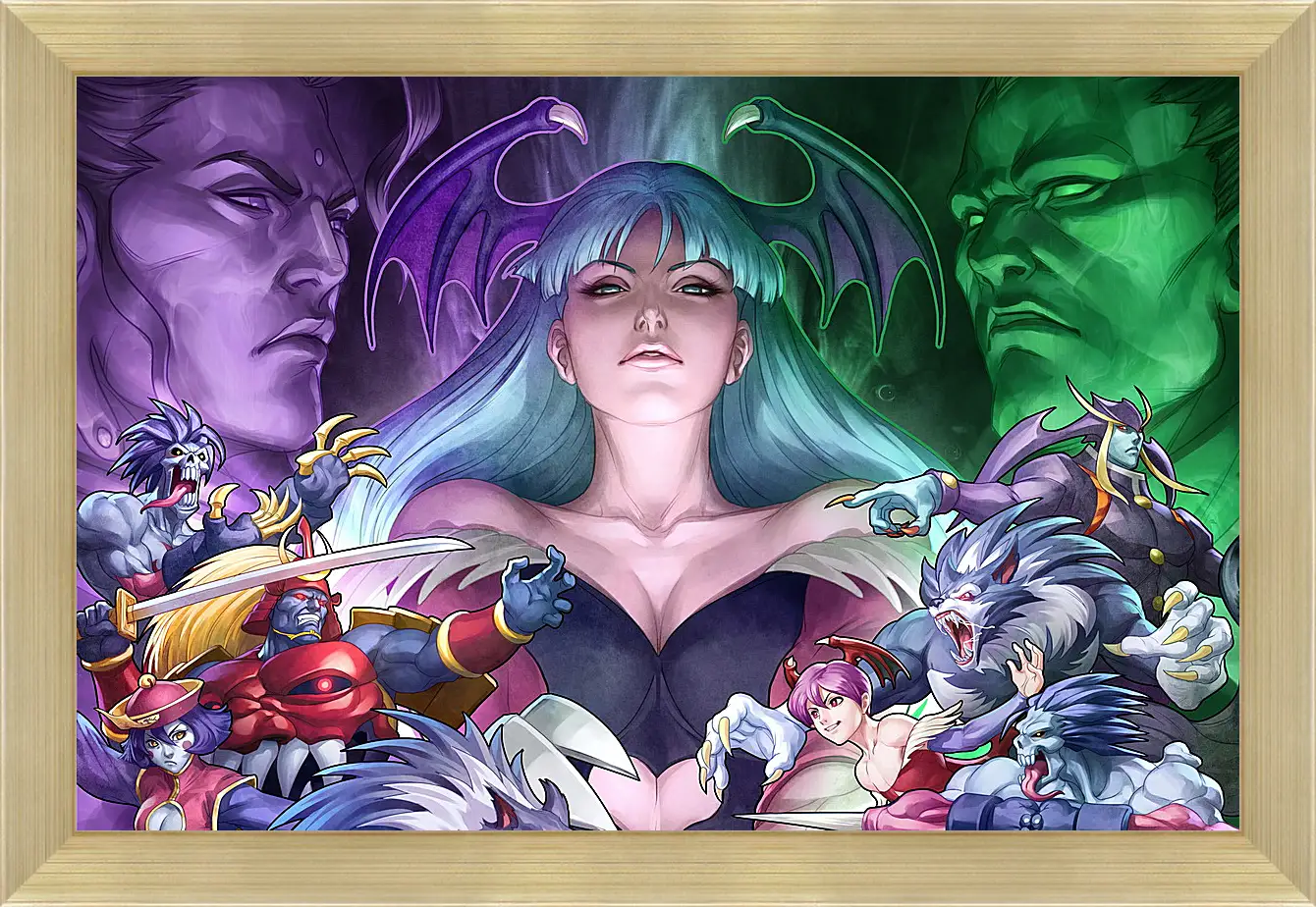 Картина в раме - Darkstalkers
