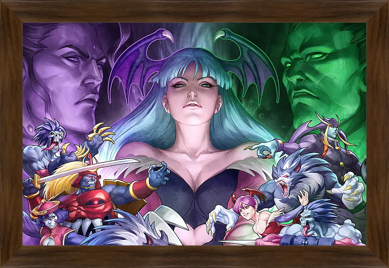 Картина в раме - Darkstalkers
