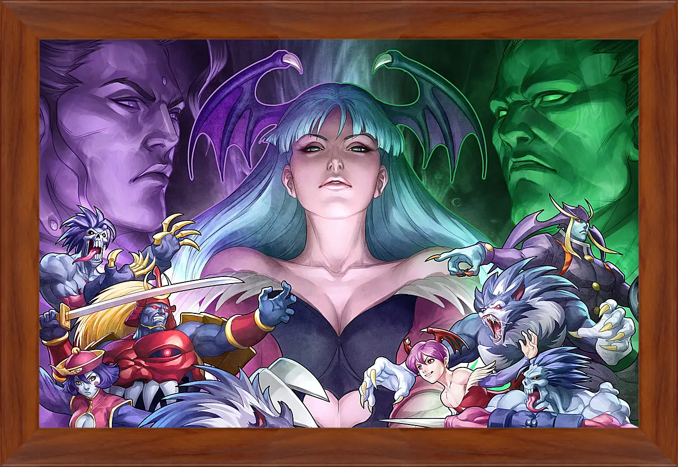 Картина в раме - Darkstalkers
