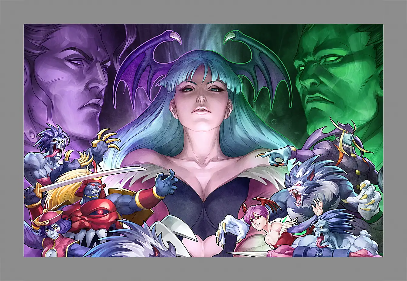 Картина в раме - Darkstalkers
