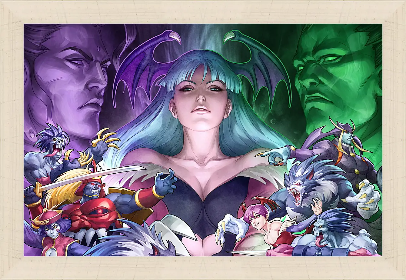 Картина в раме - Darkstalkers
