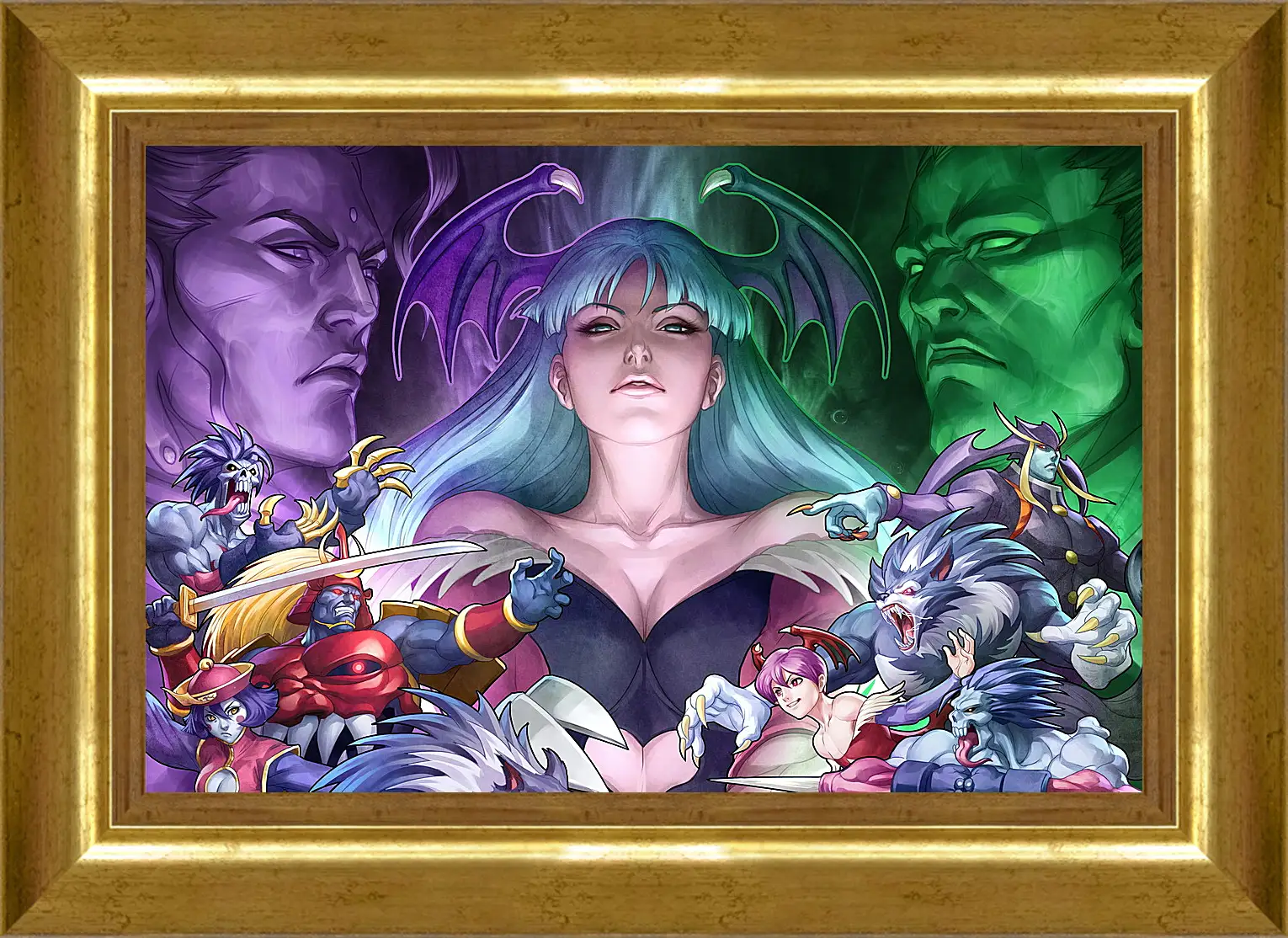 Картина в раме - Darkstalkers
