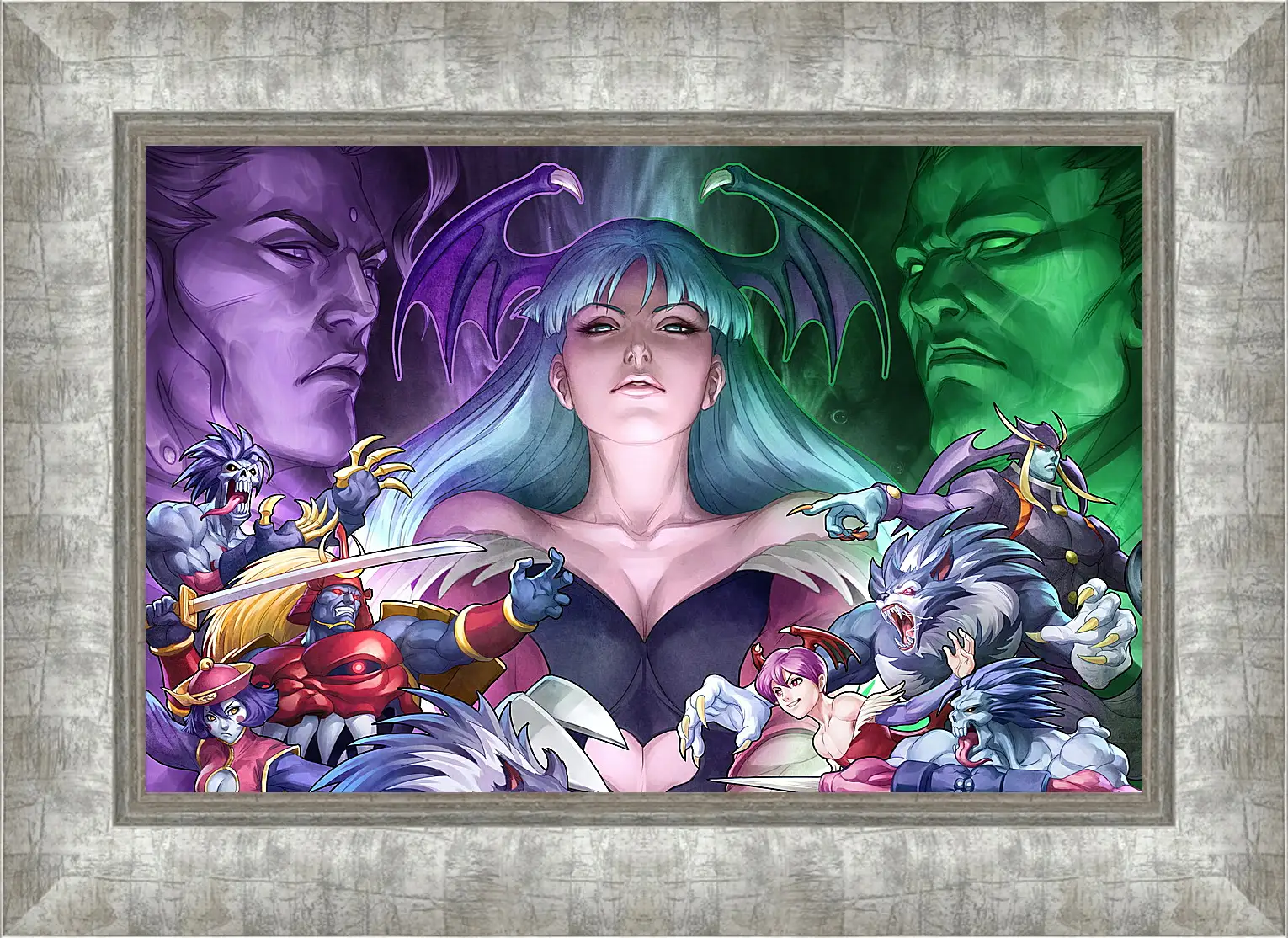 Картина в раме - Darkstalkers
