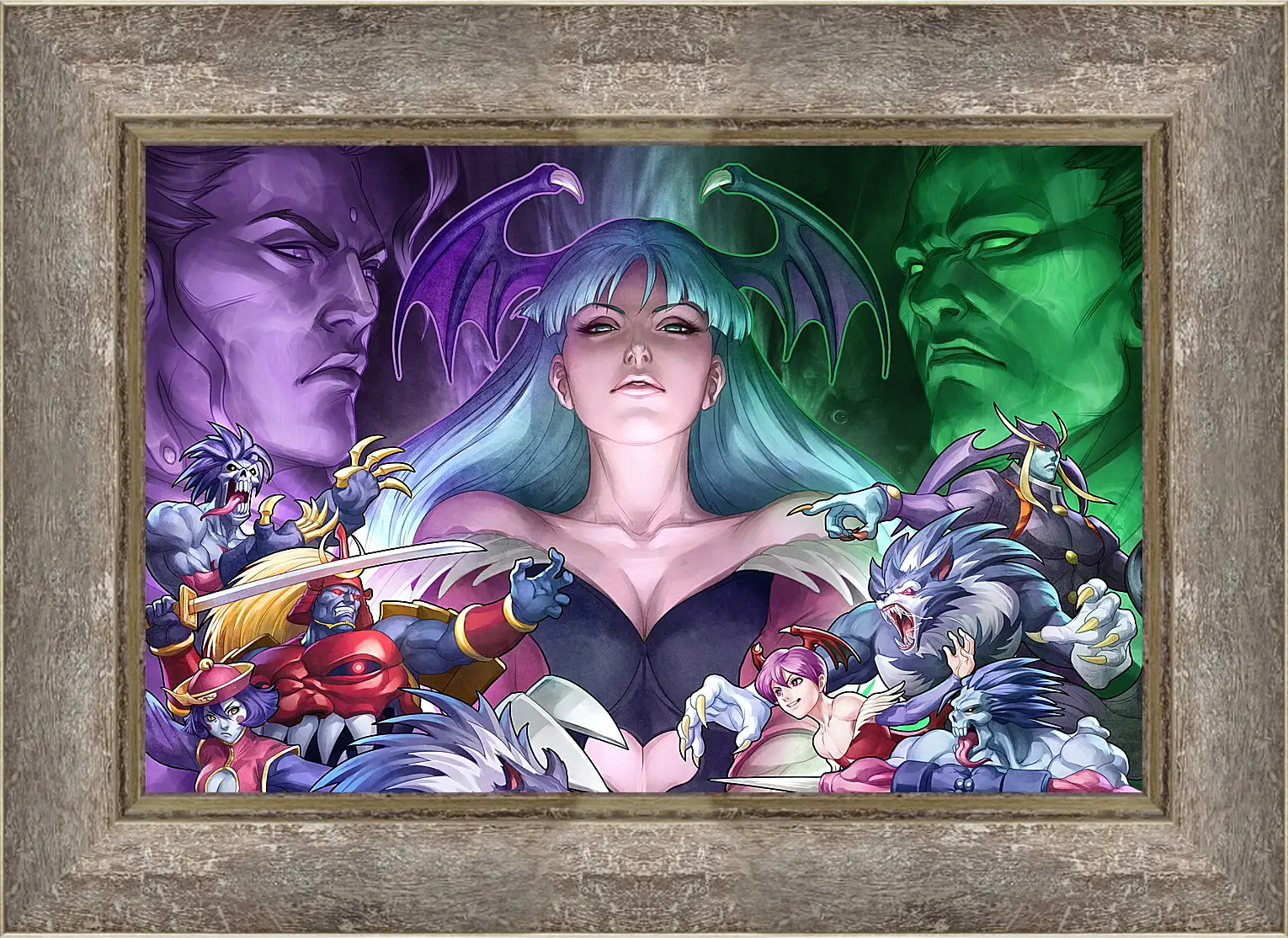 Картина в раме - Darkstalkers
