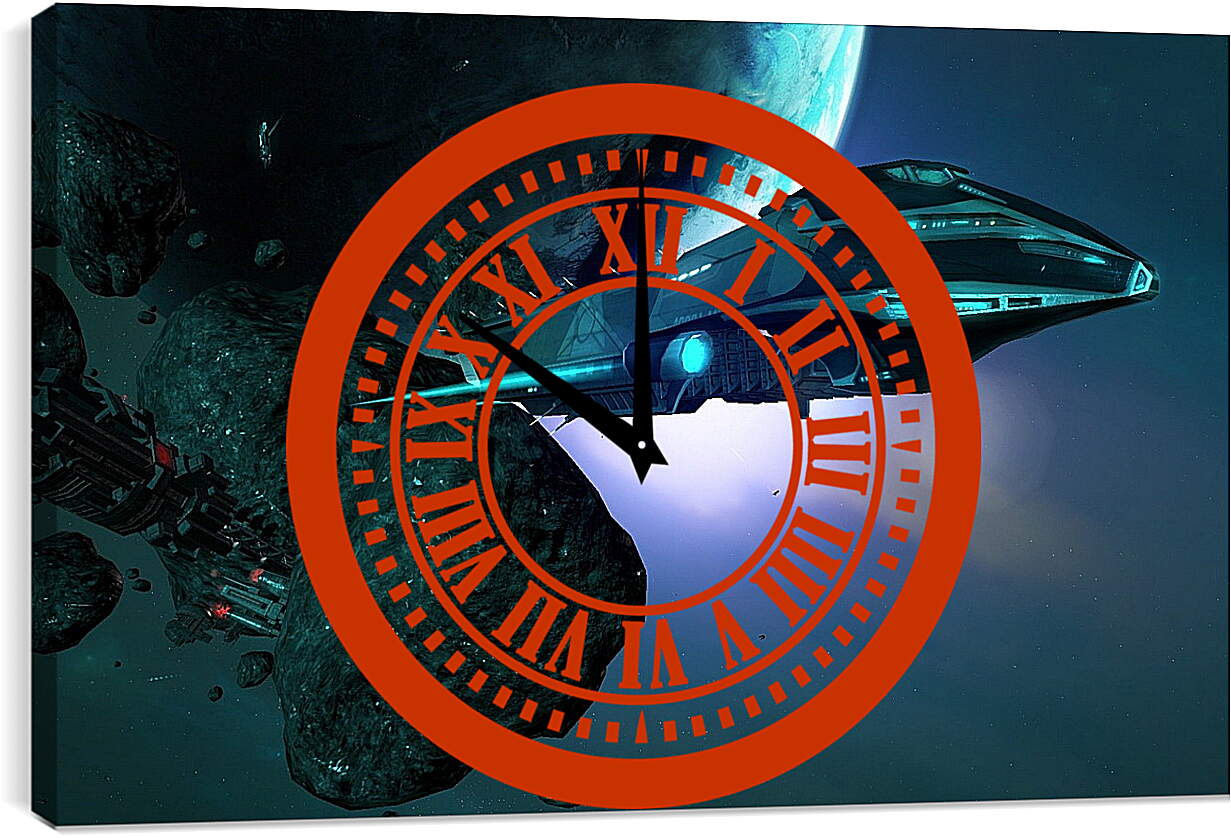 Часы картина - Jumpgate Evolution
