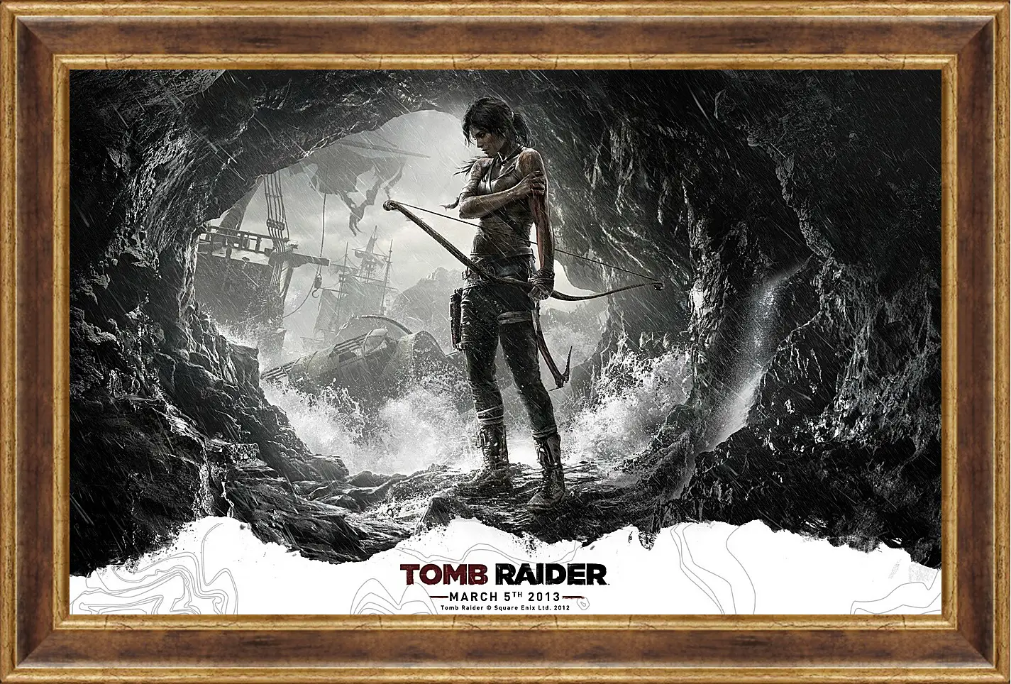 Картина в раме - Tomb Raider